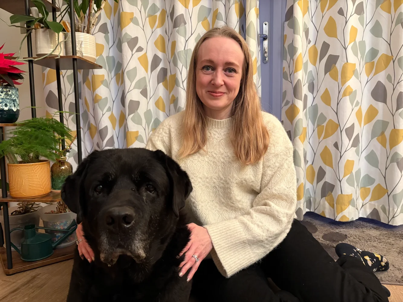 IMG_0420 Counsellor in Cranleigh, Elise Whittington and her dog Wellie